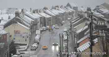 Snow could fall across parts of North East as temperatures plummet
