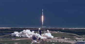 Cool footage shot from a helicopter shows SpaceX’s latest rocket launch