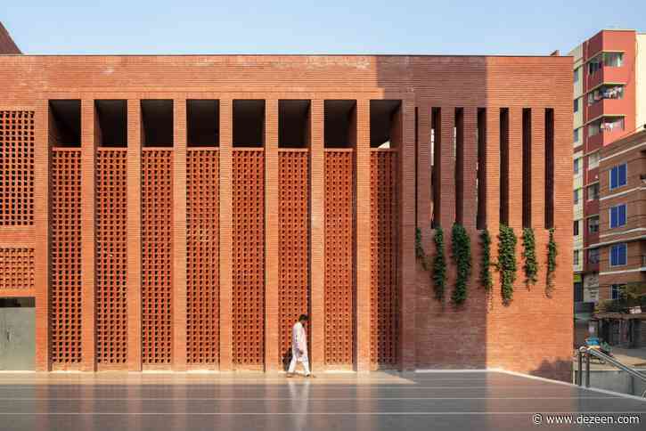 Shatotto creates brick mosque in Dhaka to "connect the celestial and terrestrial in a poetic way"