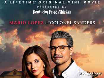 Watch live at 11:15 a.m. EST: KFC's U.S. CMO on Mario Lopez's turn as Colonel Sanders