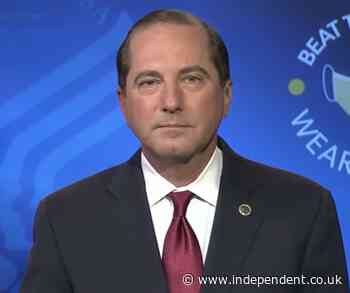 Trump health secretary says Biden’s complaints over vaccine roll-out plan are ‘nonsense’