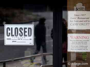 Restaurant closings top 110,000 with industry in ‘free fall’