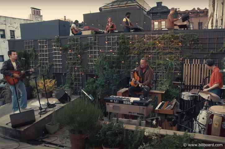 Bleachers & Bruce Springsteen Perform ‘Chinatown’ From the Roof of Electric Lady Studios