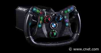 Fanatec's new sim racing wheel is also a real BMW M4 GT3 wheel     - Roadshow