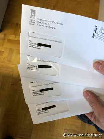 Neunkirchen: Peinlicher Fehler bei Coronatest-Briefen an Bürger - Neunkirchen - meinbezirk.at