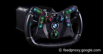 Fanatec's new sim racing wheel is also a real BMW M4 GT3 wheel     - Roadshow