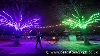 In Video: Winter Light exhibit illuminates South Bank