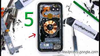 Google Pixel 5 gets taken apart (Video)