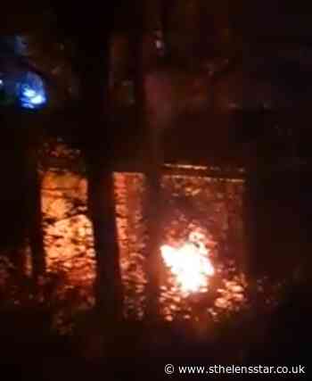 Fire starts under bridge on Church Road, Rainford - St Helens Star