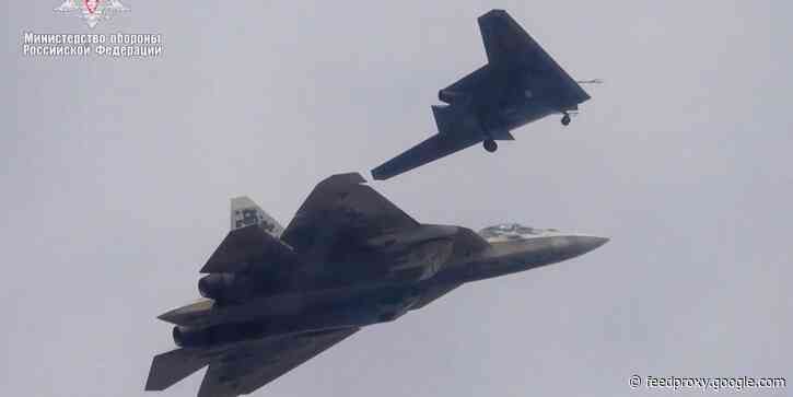 Russia is testing its own 'loyal wingman' drone for its Su-57 stealth fighter