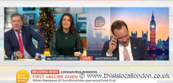 Matt Hancock cries live on GMB as first people receive vaccine