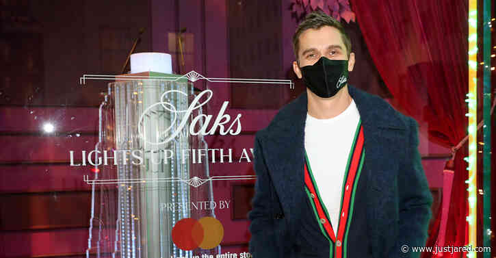Queer Eye's Antoni Porowski Rings In the Holiday Season With a Saks Light Show!