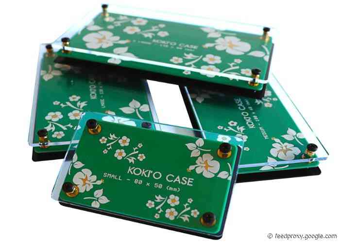 Koki’o Project Case PCB open-frame enclosure kit