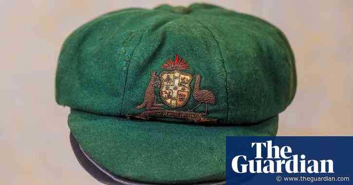 Don Bradman's first baggy green expected to fetch seven-figure sum at auction