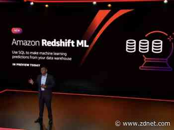 Amazon AWS unveils RedShift ML to 'bring machine learning to more builders'