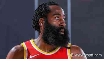 Houston Rockets' James Harden misses first practice because of COVID-19 protocols - ESPN