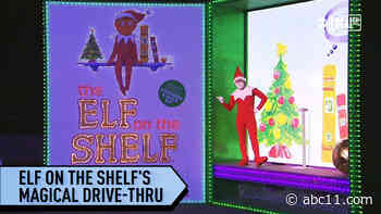 Ride along with actress Carly Hughes through the 'Elf on the Shelf'