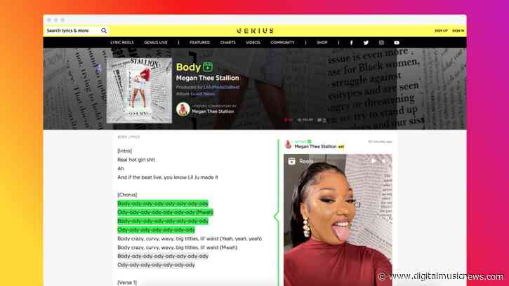 Genius Taps Instagram to Launch ‘Lyric Reels’ Feature