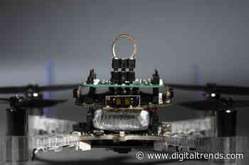 Smellicopter is an autonomous, scent-chasing drone made with real moth antennas