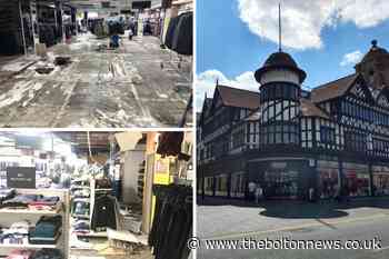 Slaters Menswear delay reopening Bolton store due to flood - The Bolton News