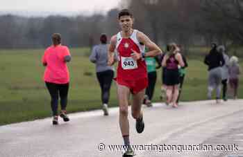 Warrington Athletics Club's Joe Buckley, Louise Blizzard, Cliff Puttock - Warrington Guardian