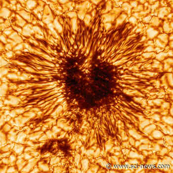 Inouye Solar Telescope Captures Its First Image of Sunspot | Astronomy - Sci-News.com
