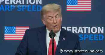 Trump hails vaccine 'miracle,' with millions of doses soon
