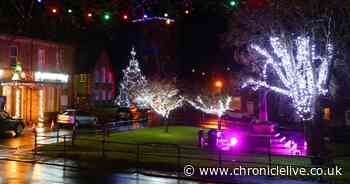See Northumberland put on a stunning festive display