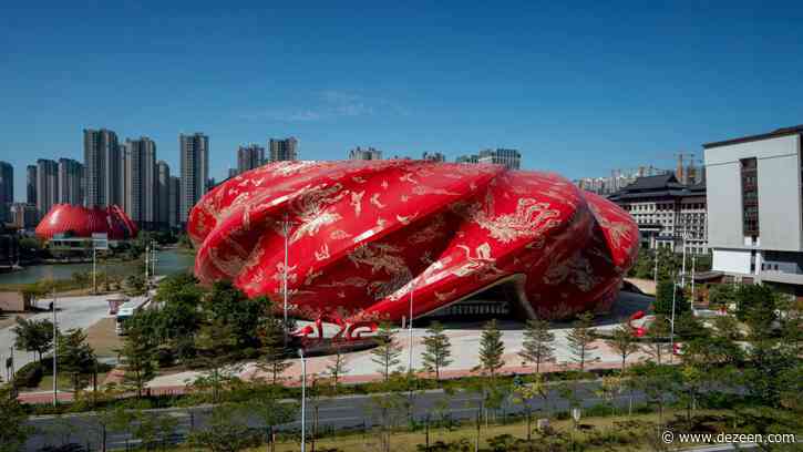 Steven Chilton Architects wraps Guangzhou theatre in tattoo-imprinted cladding