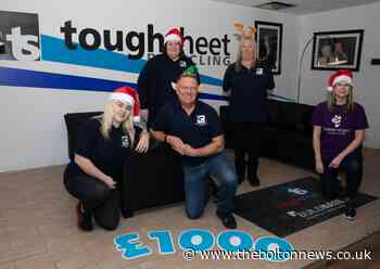Westhoughton business' kind donation supports Bolton Hospice home service