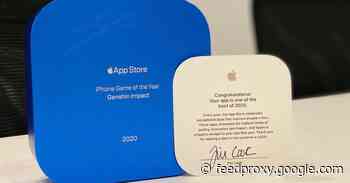 Here’s what Apple’s physical App Store award looks like in the real-world