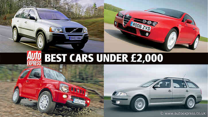 Best cars for £2,000 or less
