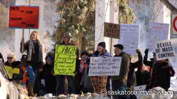 No charges laid in Saskatoon's anti-mask protest, doctor concerned about virus transmission - CTV News Saskatoon