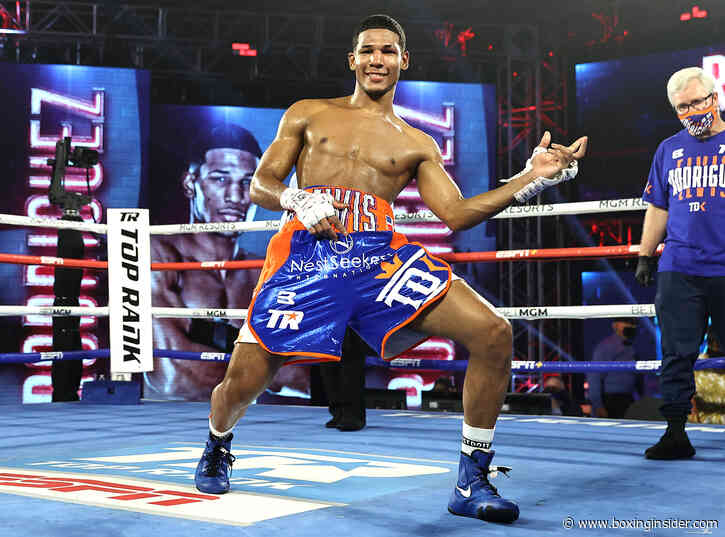Super lightweight Prospect Elvis Rodriguez Takes On Larry Fryers On Shakur Stevenson vs Toka Khan Clary Undercard On December 12th