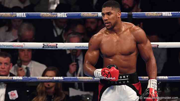 Anthony Joshua: “I Trained My Brain More So Than My Body”