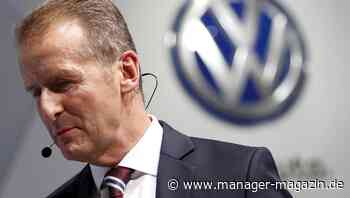 Volkswagen: Machtkampf um Herbert Diess setzt sich fort