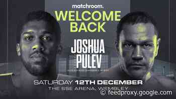 Live Stream: Anthony Joshua Vs. Kubrat Pulev Press Conference