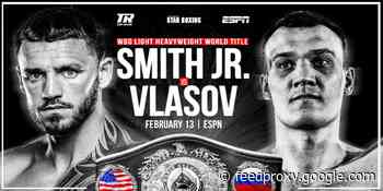 Joe Smith Jr battles Maxim Vlasov on Feb.13th