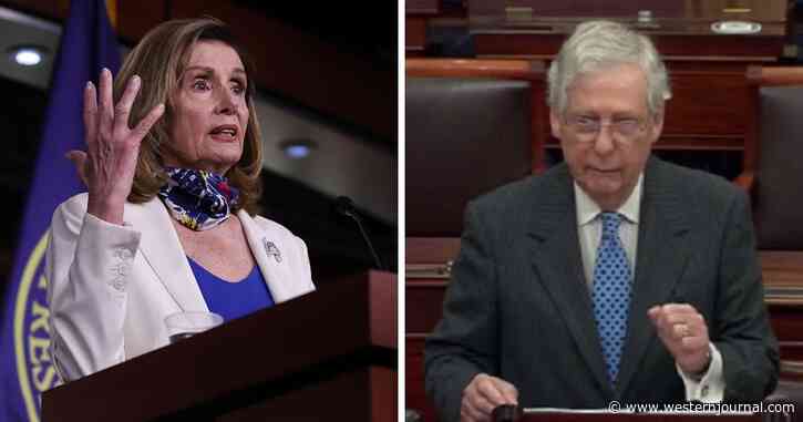 Mitch McConnell Takes to the Senate Floor To Blast ‘Schizophrenic’ Nancy Pelosi, Dems Over COVID Relief Obstruction