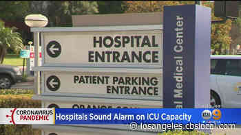 Medical Experts Sound Alarm As Orange County Again Hits COVID-19 Hospitalization Record - CBS Los Angeles