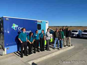 Caldwell ISD students receive ambulance to train for medical careers - KBTX