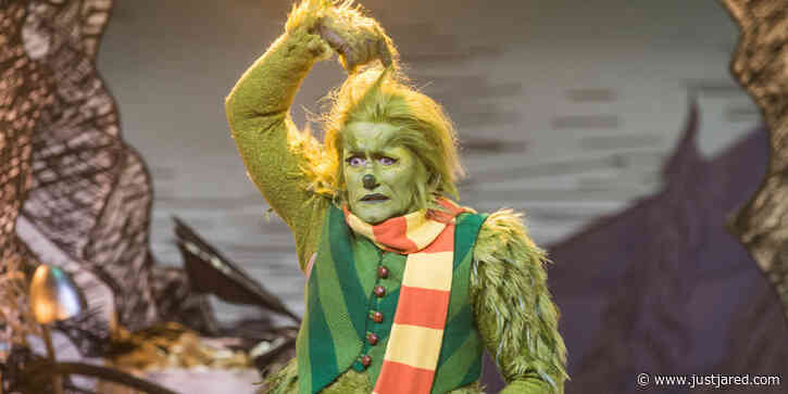 It Took Matthew Morrison Over Three Hours To Put On The Grinch Costume For 'Dr. Seuss' The Grinch Musical'