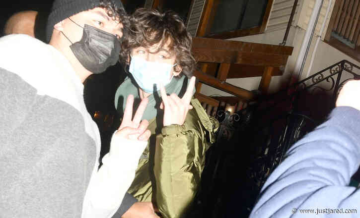 Timothee Chalamet Spotted Leaving 'SNL' Rehearsals Ahead of His Hosting Gig