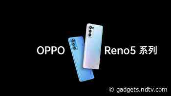 Oppo Reno 5 Pro+ Tipped to Feature 6.55-Inch Full-HD+ Display, 65W Fast Charging, Ahead of Launch