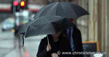 Five days of heavy rain is set to soak UK as temperatures continue to drop