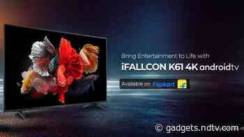 iFFalcon K61 4K TV With HDR10 Support, 24W Speaker System Launched in India