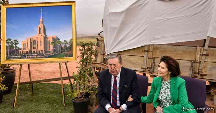 This week in Mormon Land: One apostle’s ‘miraculous’ recovery; another’s mask message; and a First Presidency’s Noel
