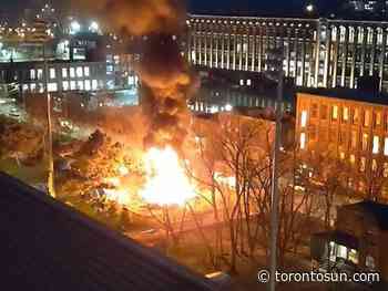 Man injured in explosion at encampment near Liberty Village - Toronto Sun