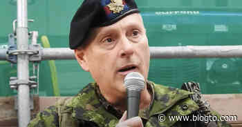 Member of the military under investigation after speaking at Toronto anti-mask rally - blogTO