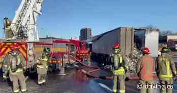 Truck packed with garbage ignites on Toronto highway, because it’s still 2020 - Driving